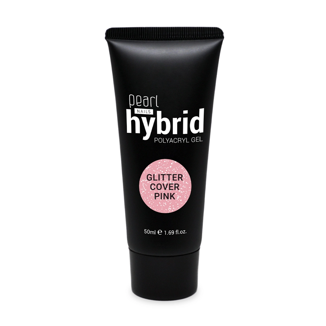 Hybrid PolyAcryl Gel Glitter Cover Pink 50ml