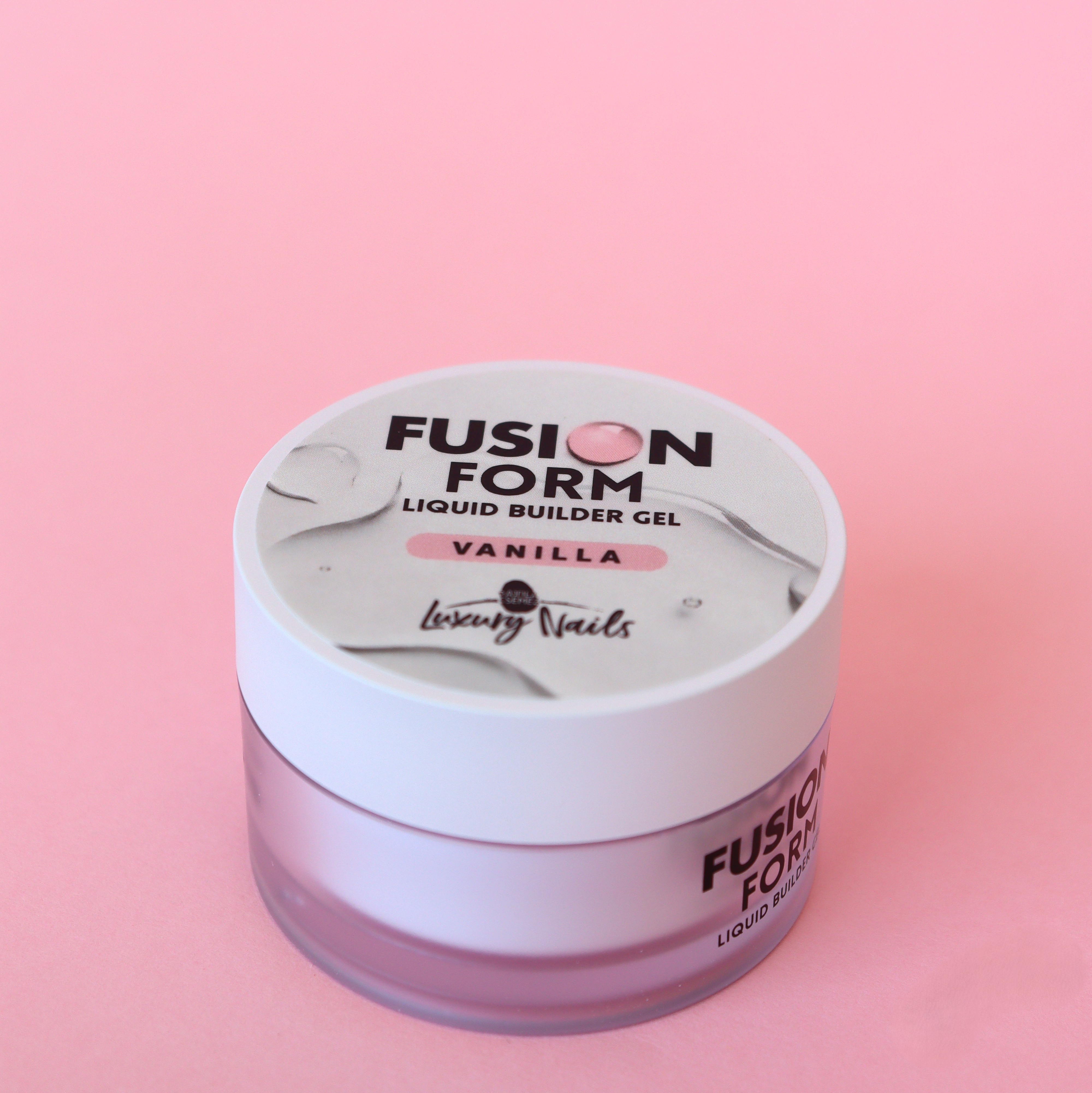 Fusion Form Liquid Builder Gel - VANILLA