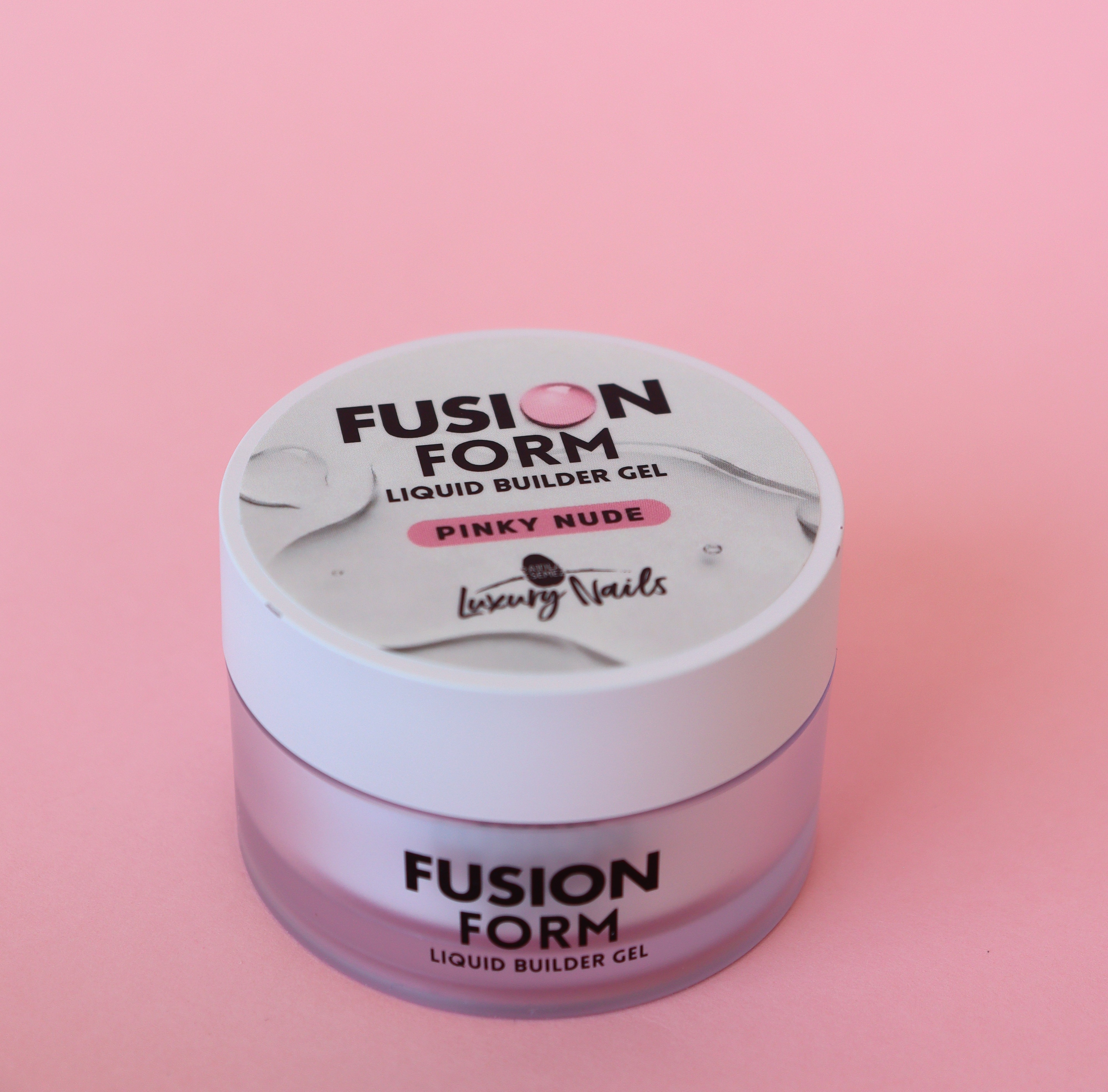 Fusion Form Liquid Builder Gel - PINKY NUDE