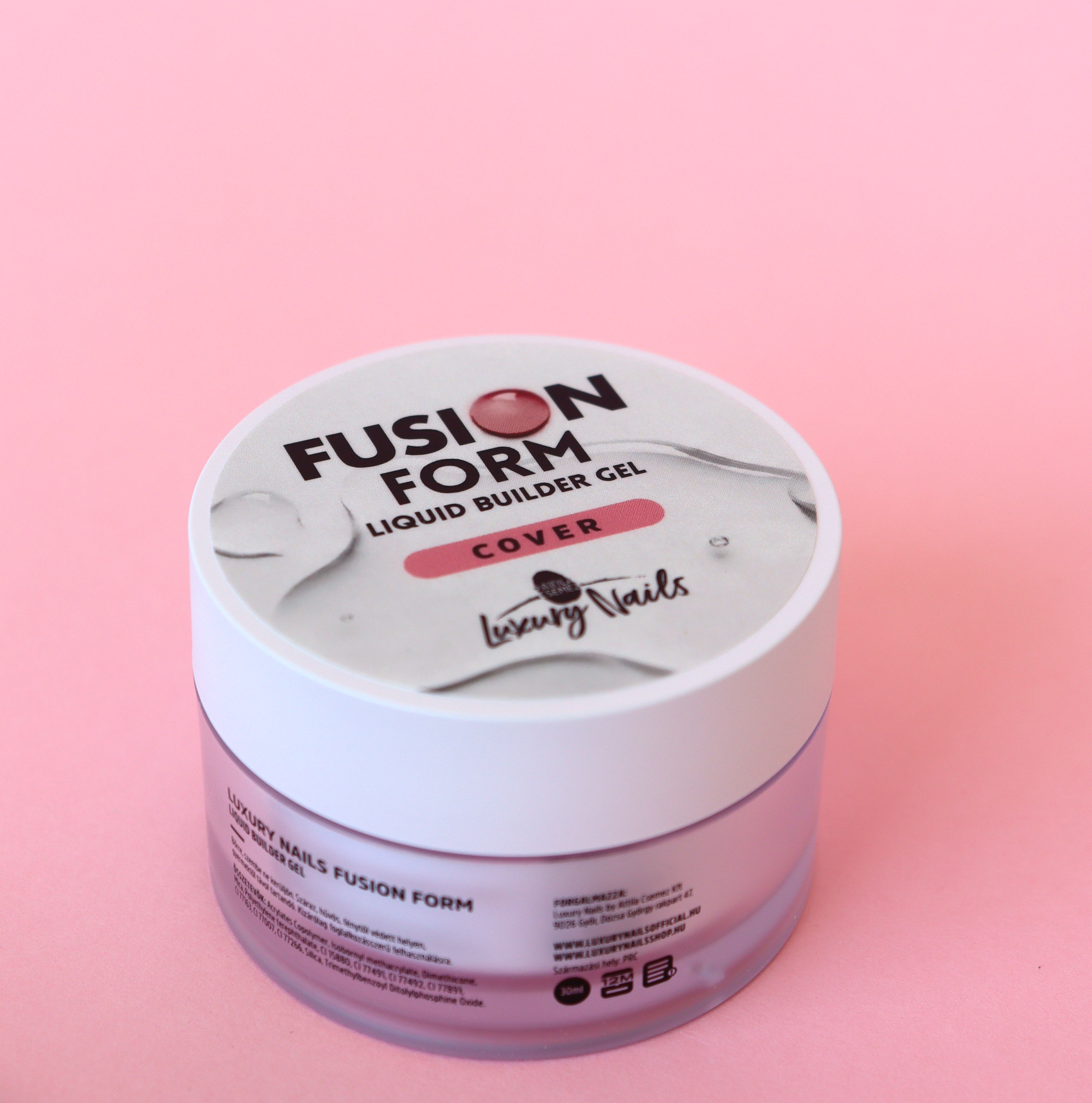 Fusion Form Liquid Builder Gel - COVER