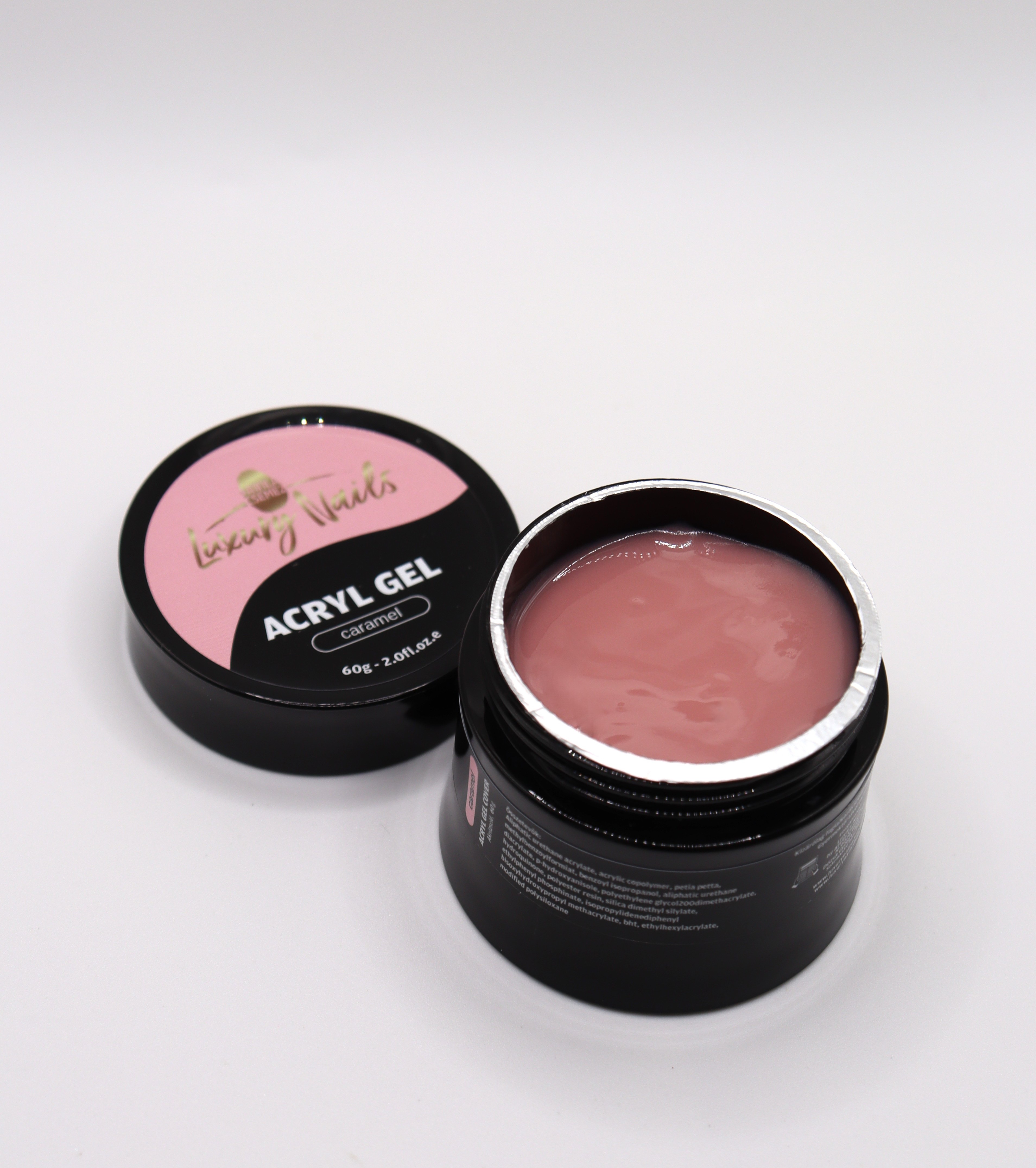 Luxury Nails by Attila Csemez – Acryl Gel – Caramel tégelyes