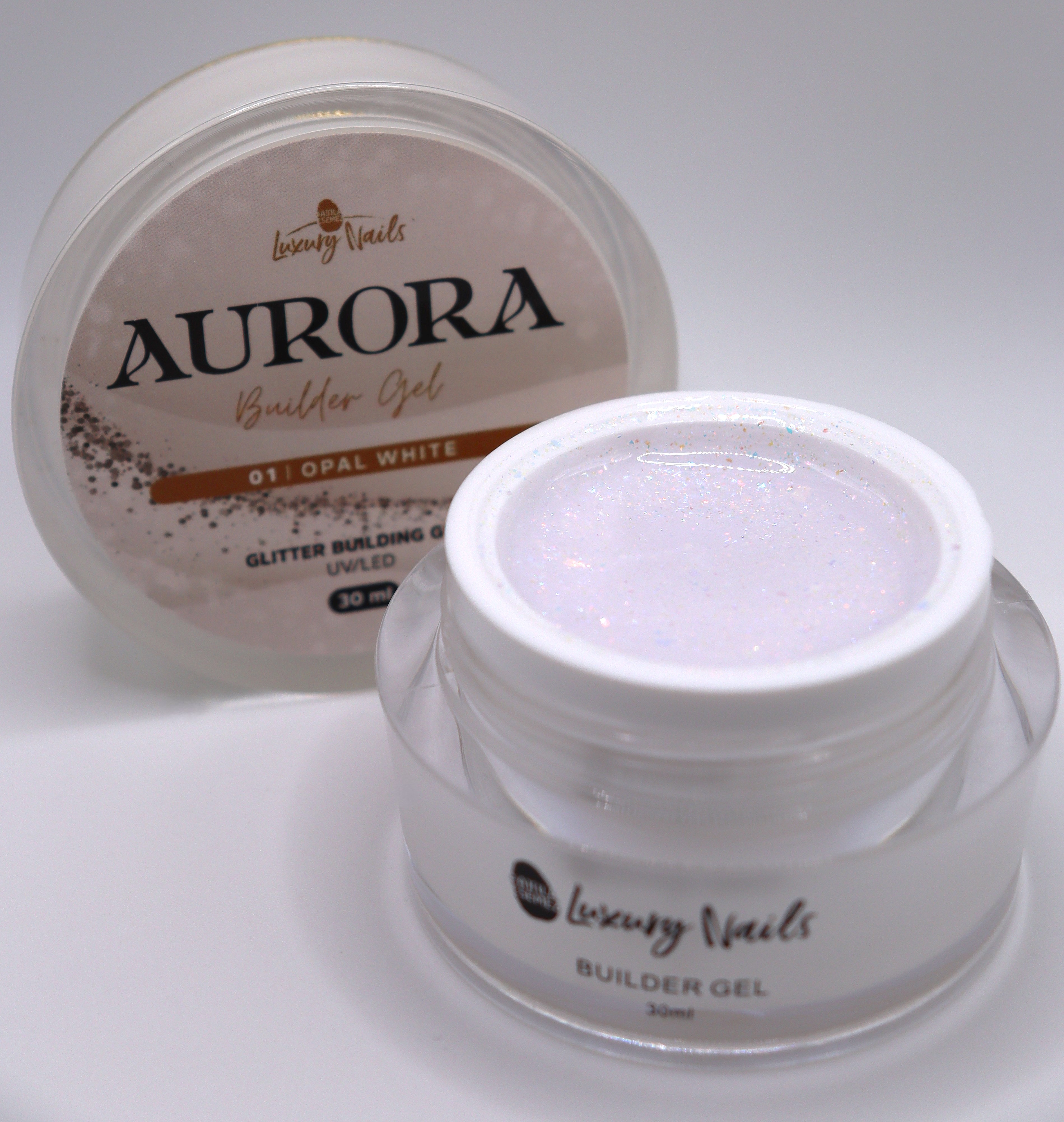 Aurora Builder Gel 01 - Opal White