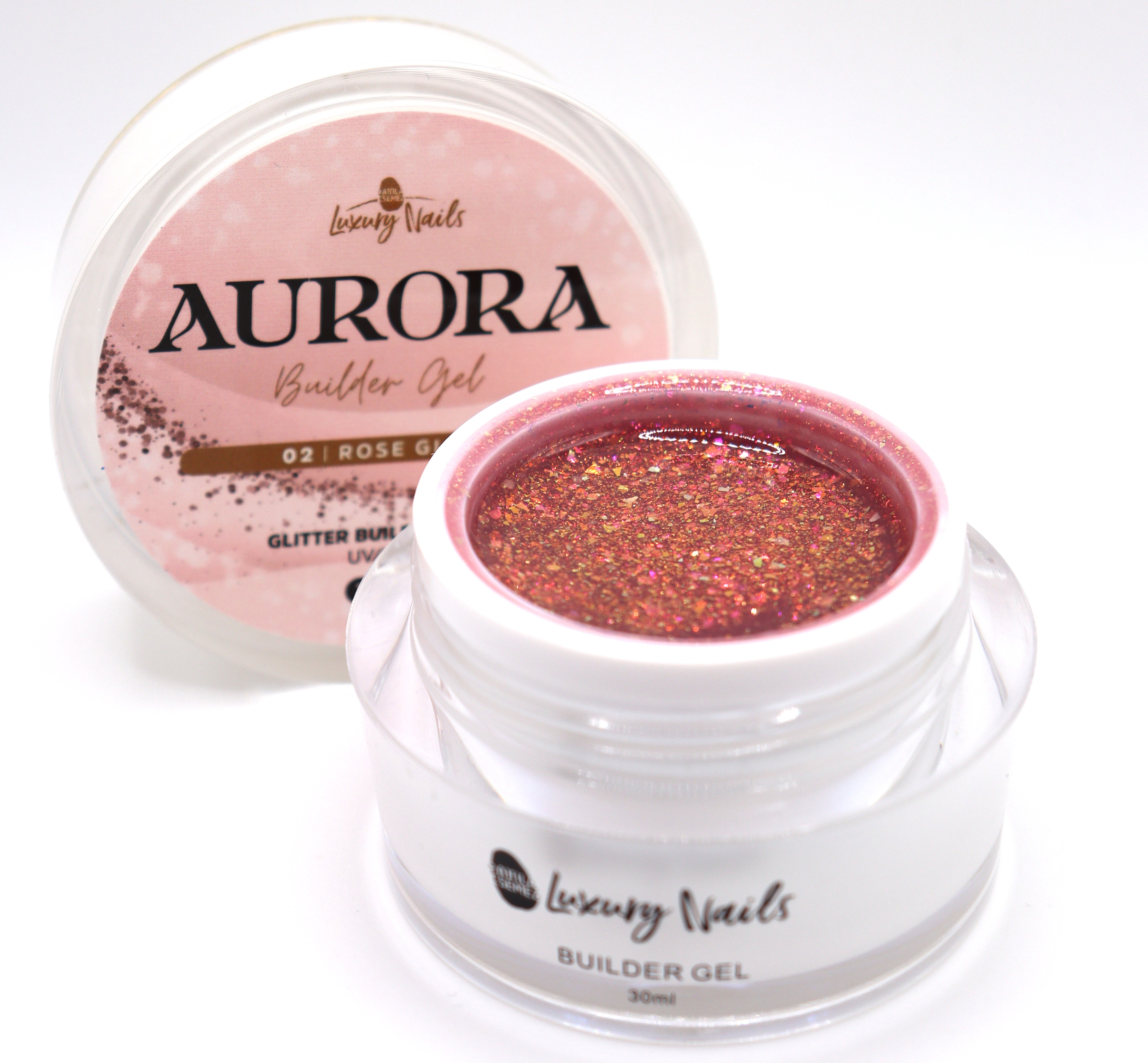 Aurora Builder Gel 02 - Rose Glow