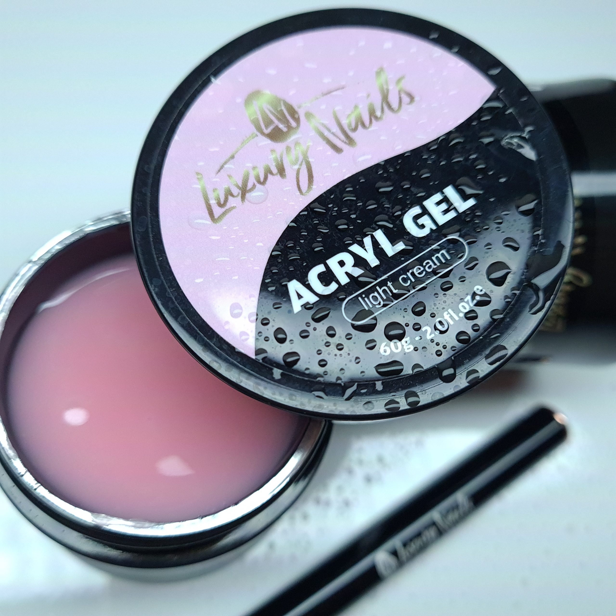 Luxury Nails by Attila Csemez - Acryl Gel – Light Cream tégelyes
