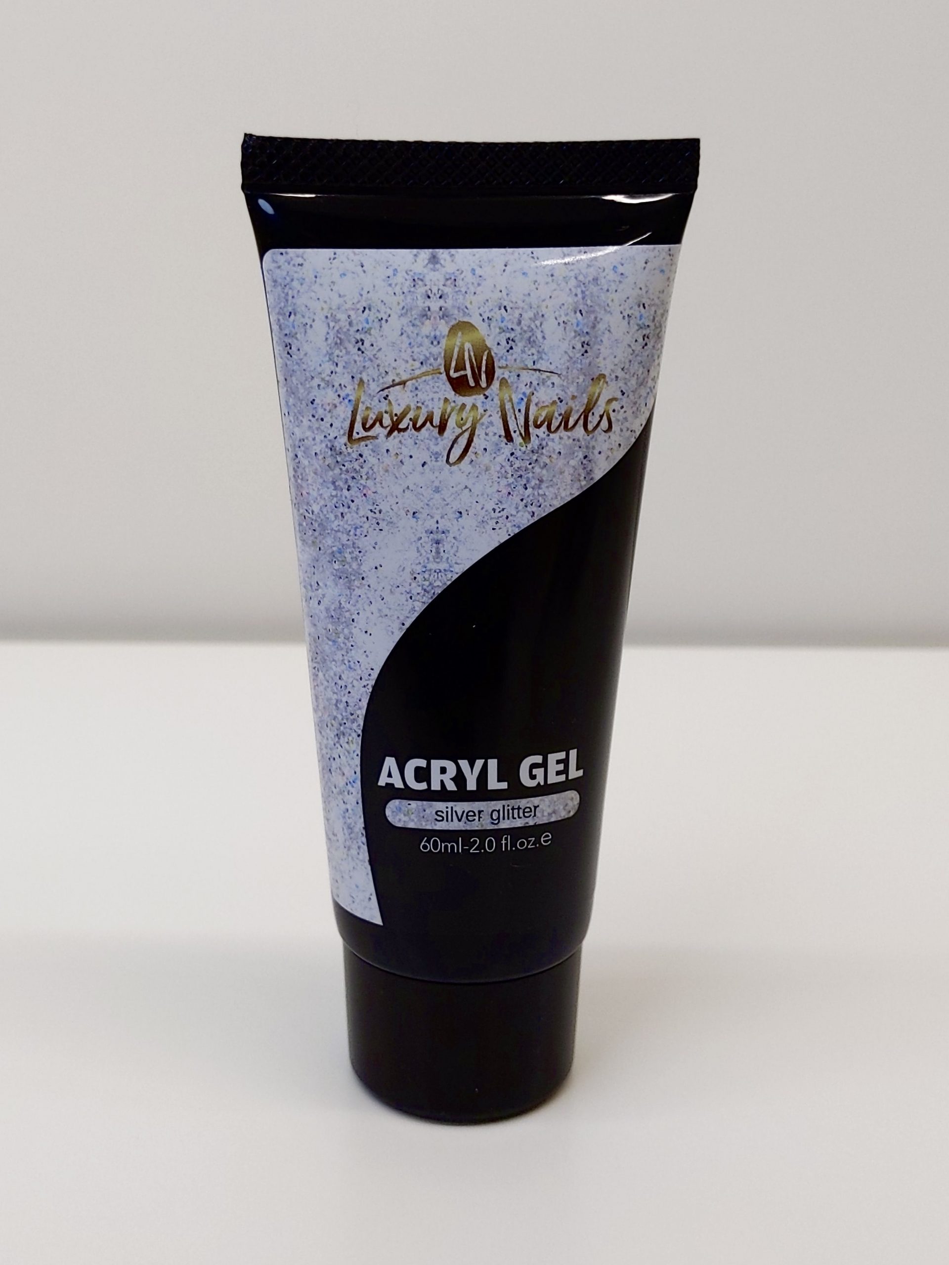 Luxury Nails by Attila Csemez - Acryl Gel – Silver Glitter tubusos