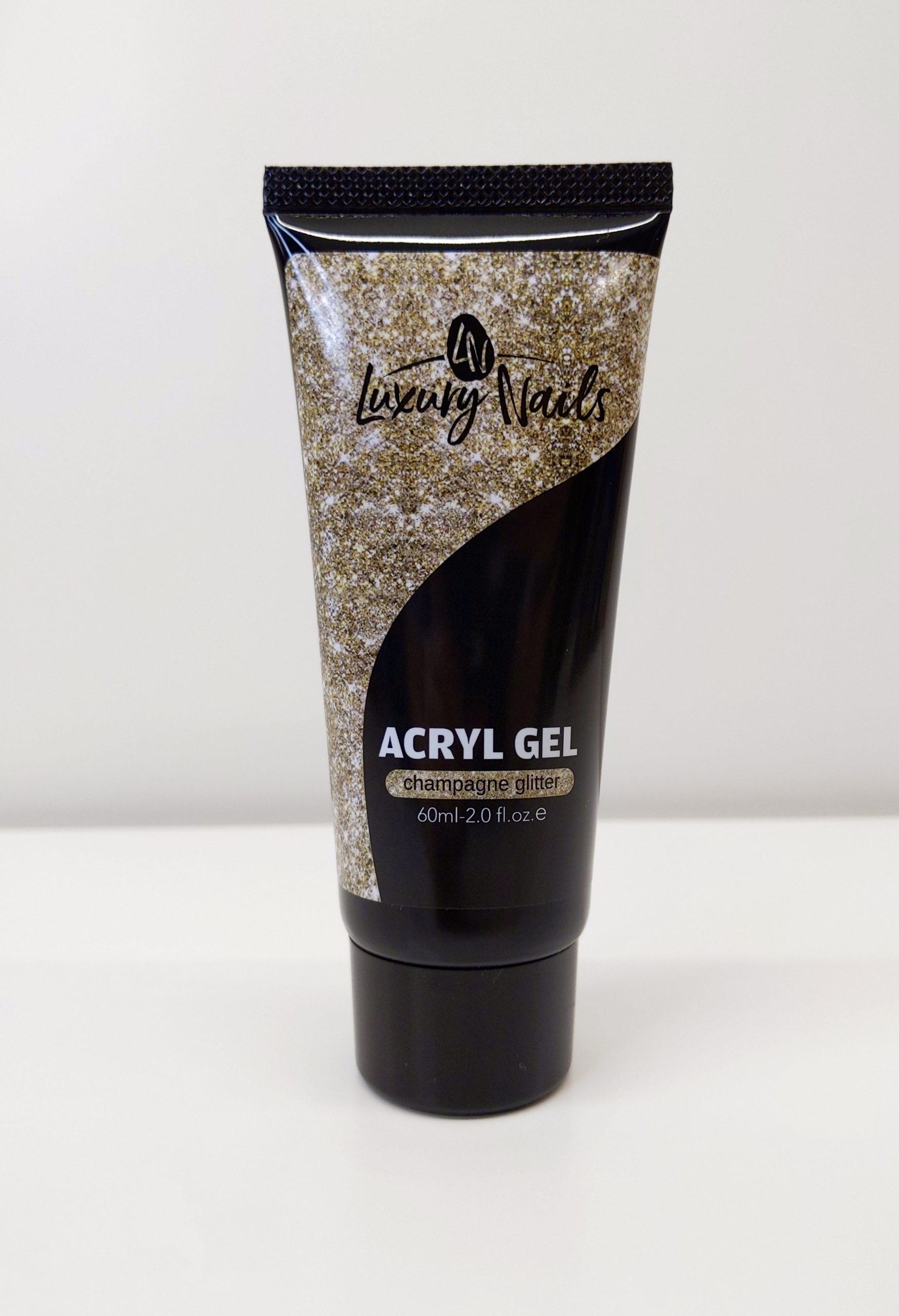 Luxury Nails by Attila Csemez - Acryl Gel – Champagne Glitter tubusos