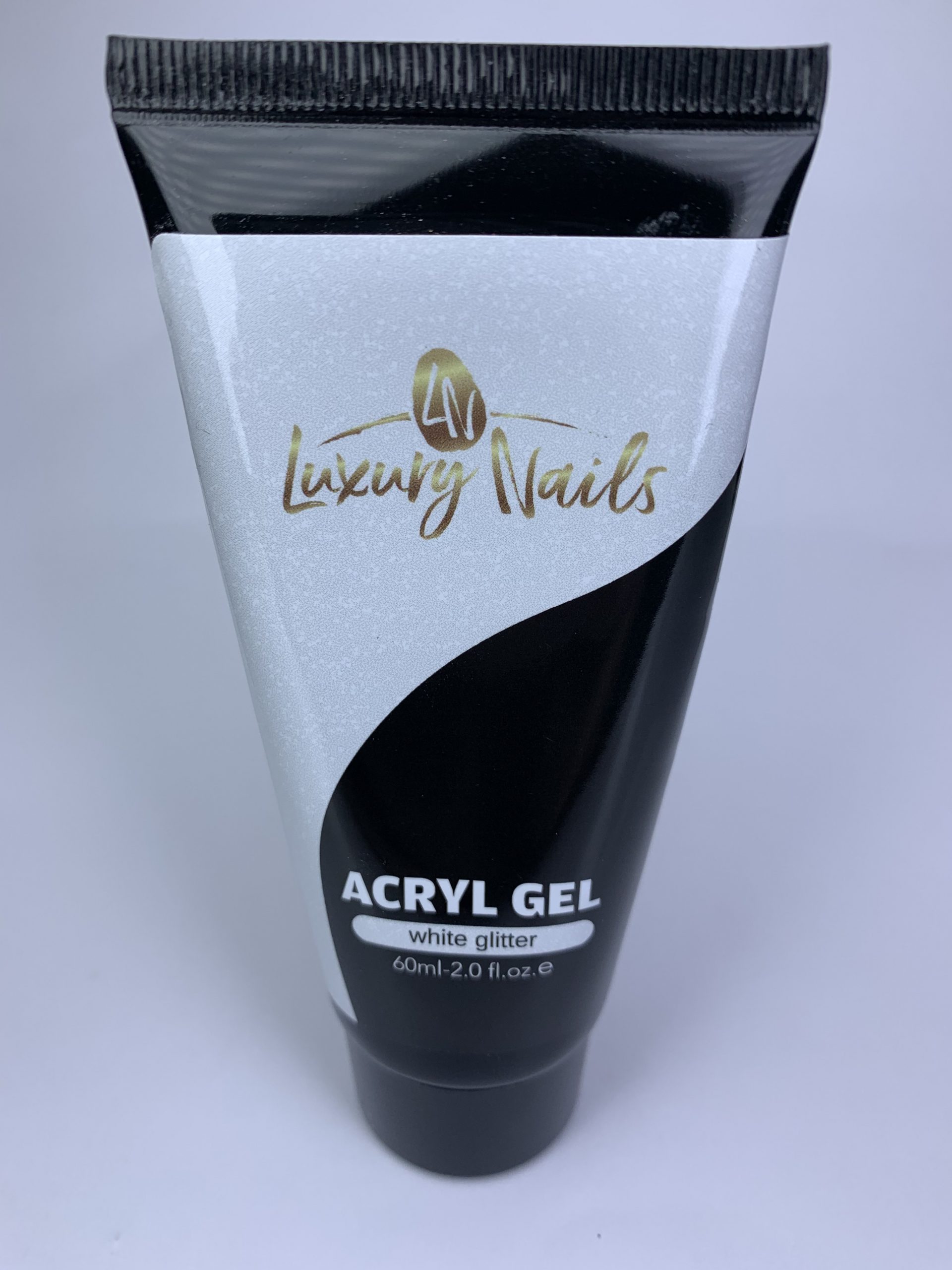 Luxury Nails by Attila Csemez - Acryl Gel – Acryl white glitter tubusos