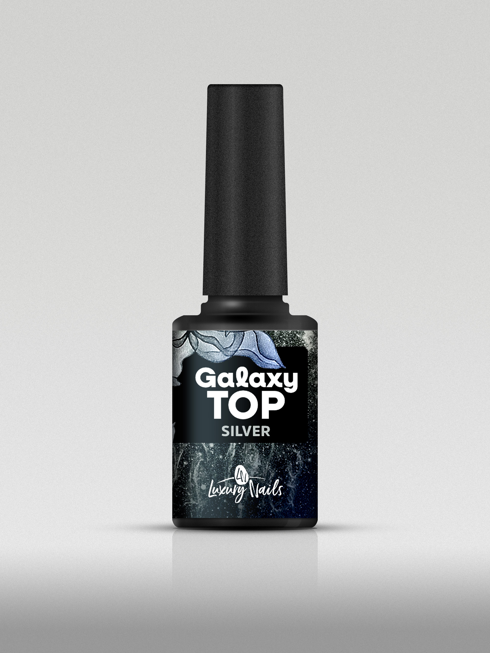 Luxury Nails by Attila Csemez - Galaxy Top - Silver
