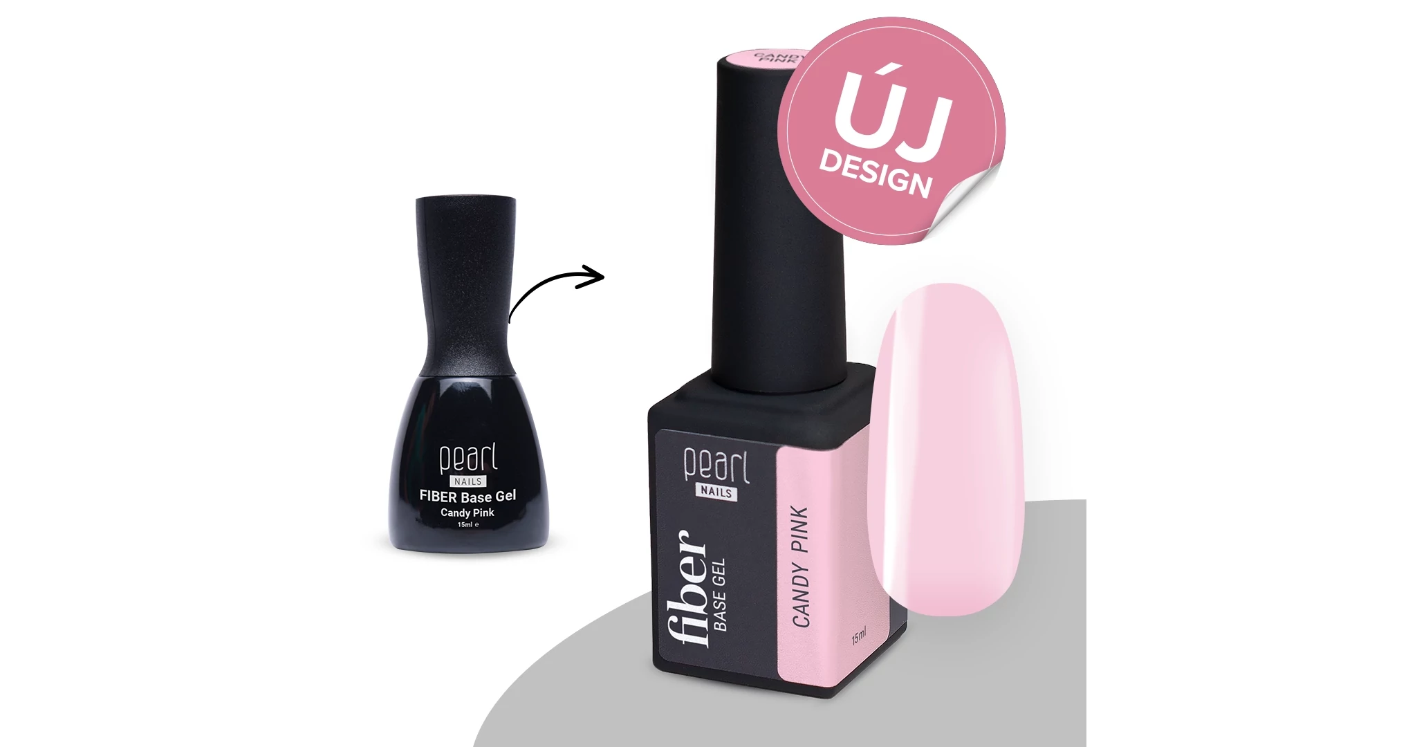 Fiber Base Gel - Candy Pink 15ml