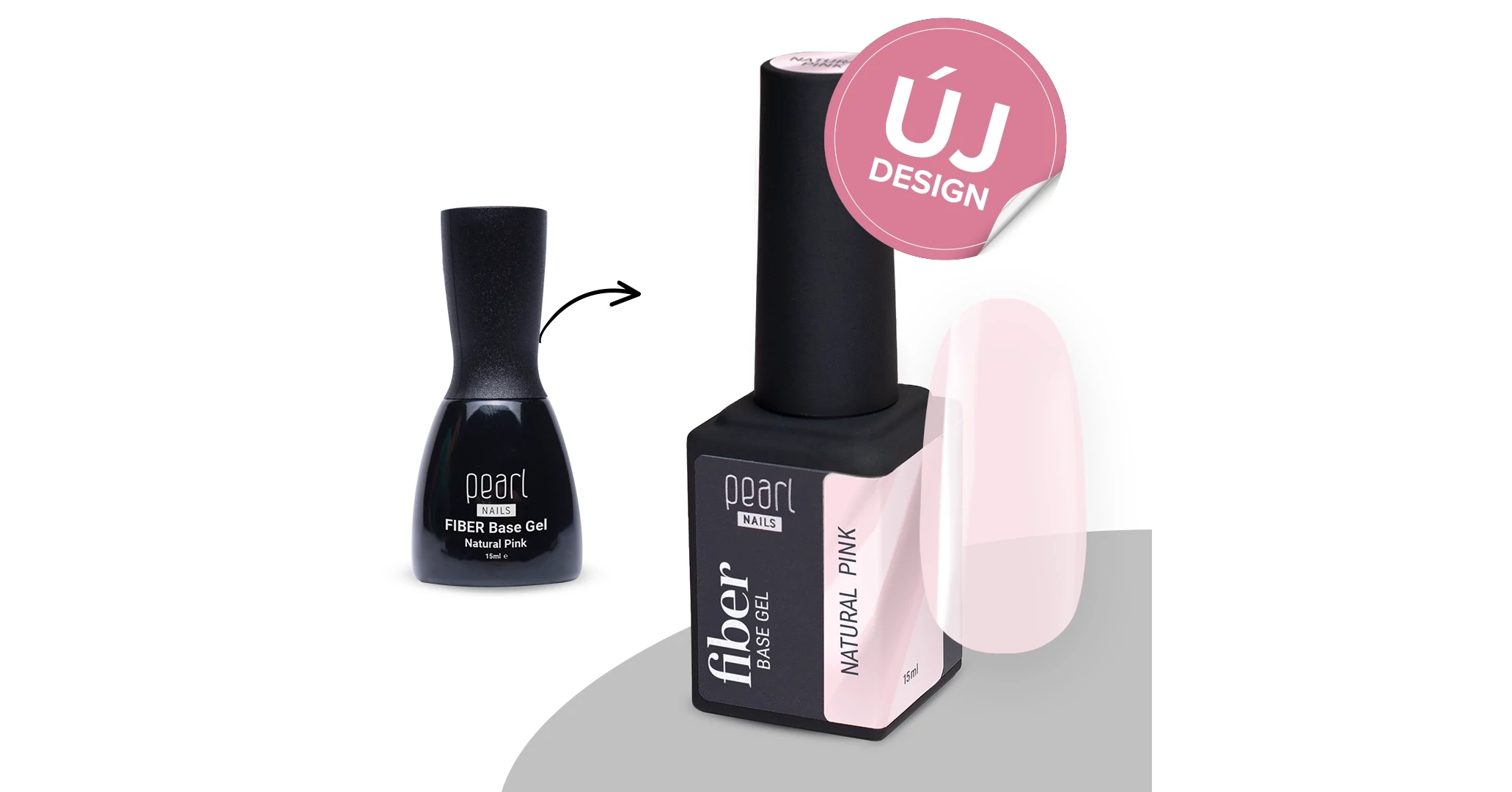 Fiber Base Gel - Natural Pink 15ml