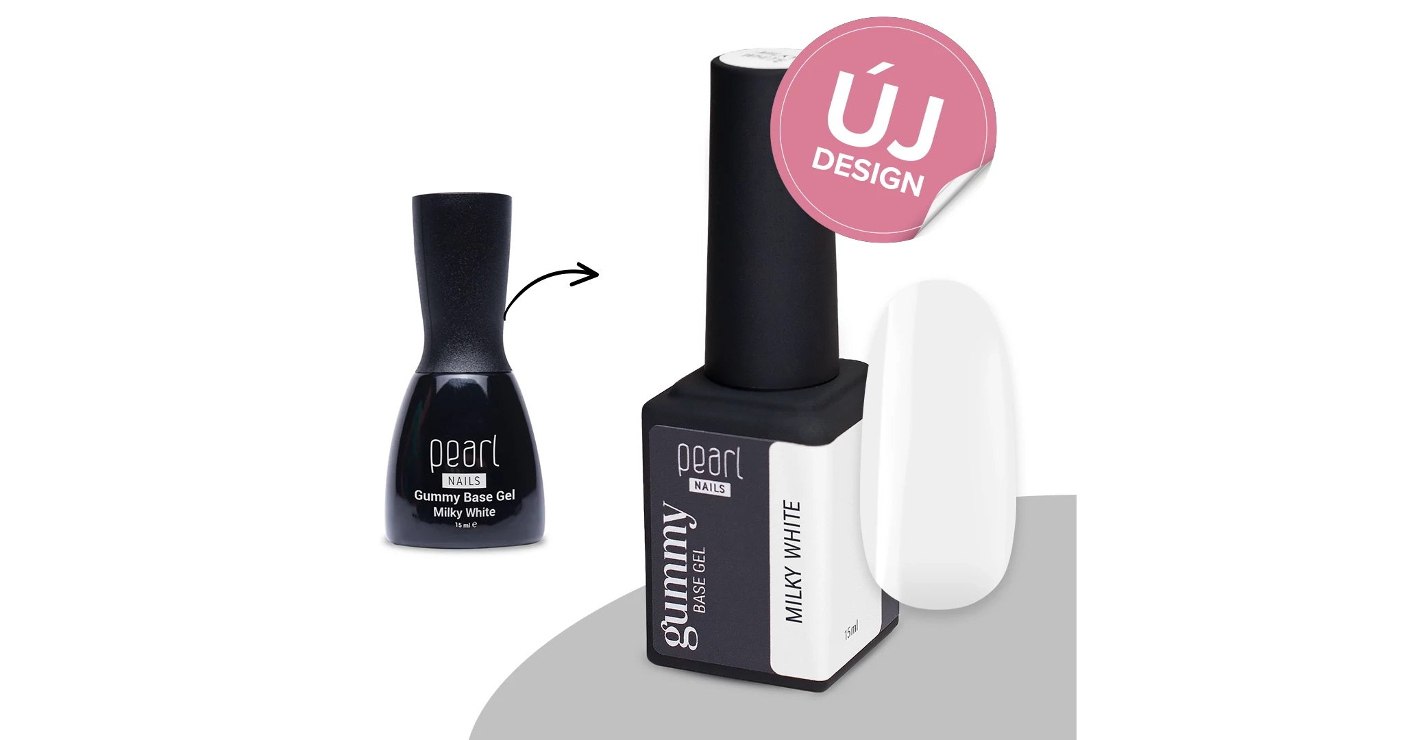 Gummy Base Gel - Milky White 15ml