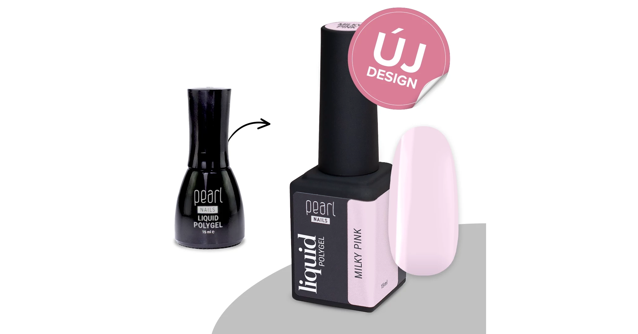 Liquid Polygel - Milky Pink